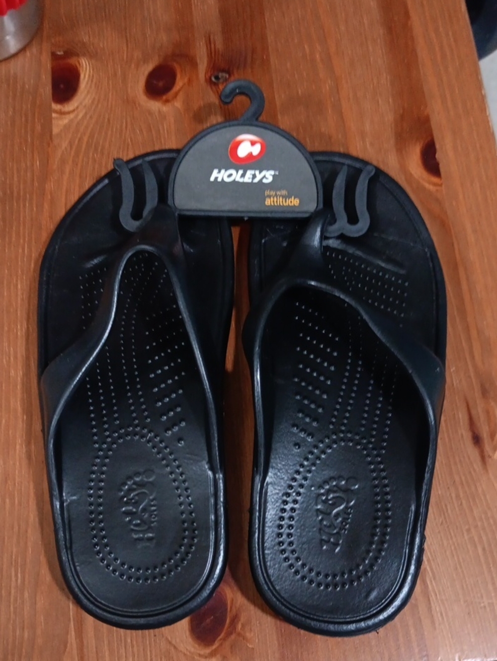 Holey Soles Rubber Flip Flop Sandals